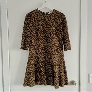 Loft Leopard Print Dress